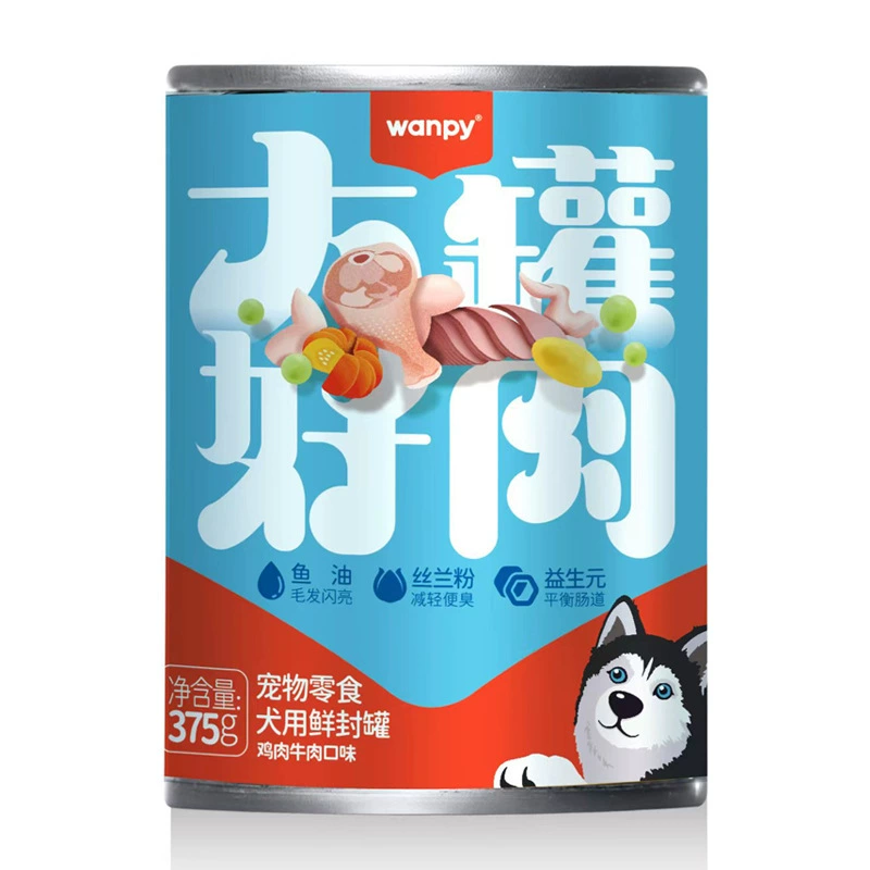Wanpy顽皮营养鲜封牛肉味狗罐头